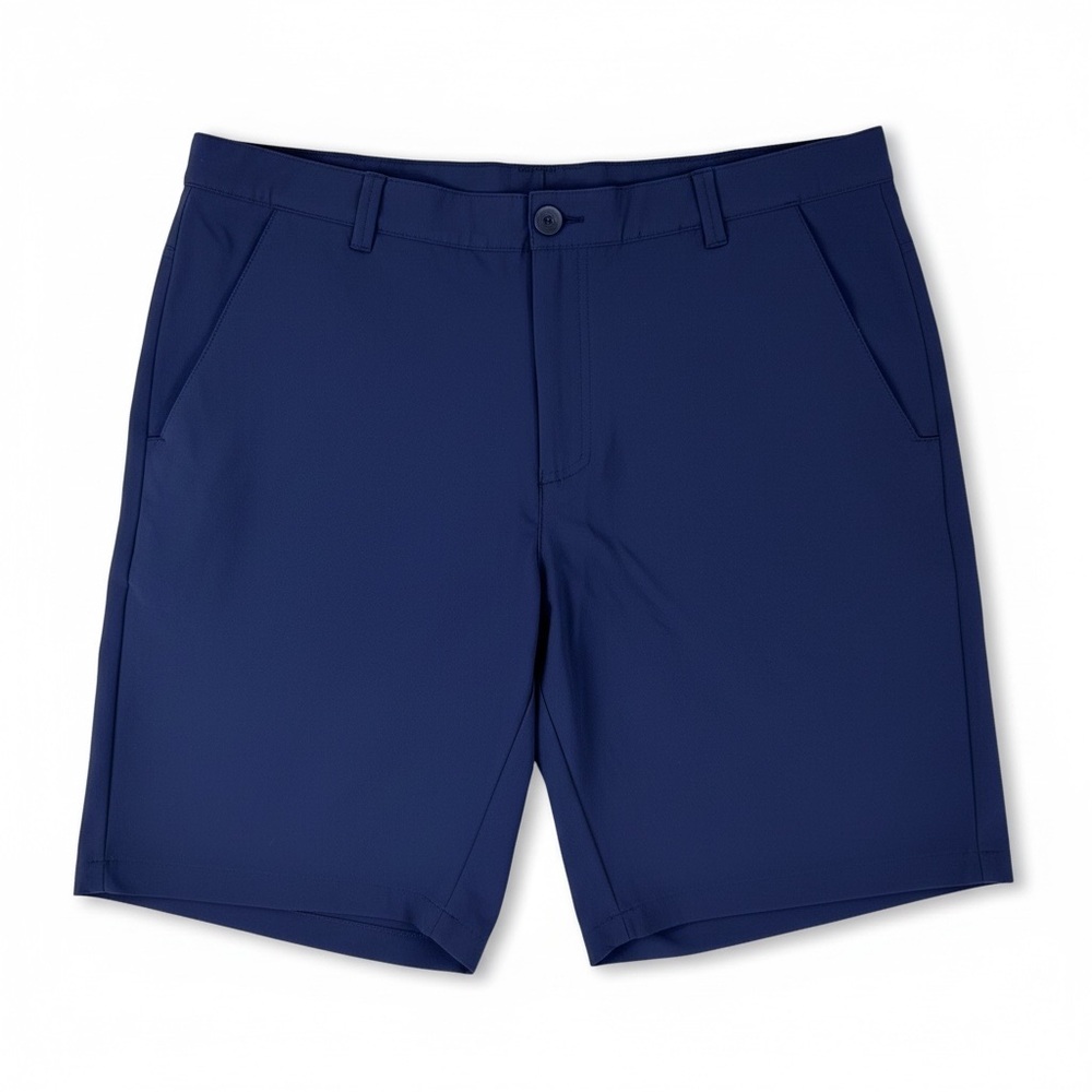 Oakley Men’s Navy Performance Golf Shorts Size 38 Regular Fit Stretch